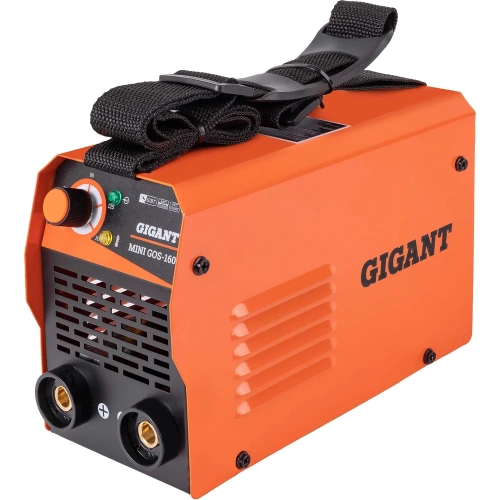 Сварочный инвертор (160 А; кабель 1.5+1.35 м; ПВ 60%) Gigant MMA MINI GOS-160 Сварочный инвертор (160 А; кабель 1.5+1.35 м; ПВ 60%) Gigant MMA MINI GOS-160