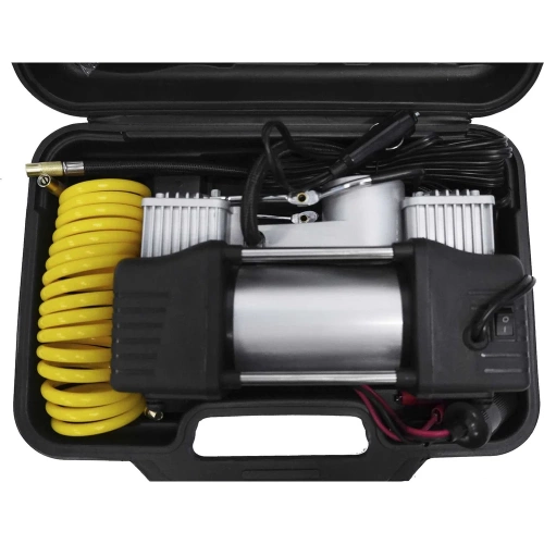 Автомобильный компрессор Dreamcar DK-60LV2 Original 2-х поршневой, с набором для ремонта шин DC-000-0845093 фото 6 Автомобильный компрессор Dreamcar DK-60LV2 Original 2-х поршневой, с набором для ремонта шин DC-000-0845093 фото 6