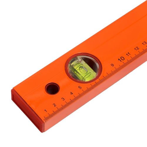 Уровень алюминиевый, 1200 мм, 3 глазка, желтый, линейка Sparta фото 4