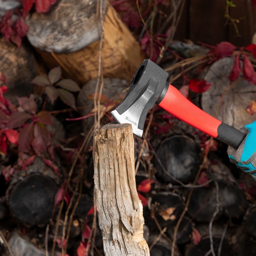 Топор-колун optimalс клиновидным полотном 1000 г, фибергласовое двухкомпонентное топорище 400 мм Matrix фото 7