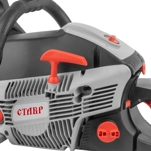 Бензиновая цепная пила Ставр Пцб-45/2100 шина 45см, двигатель 52 куб.см, 2100вт, 2.9л.с. 9070100146 фото 4