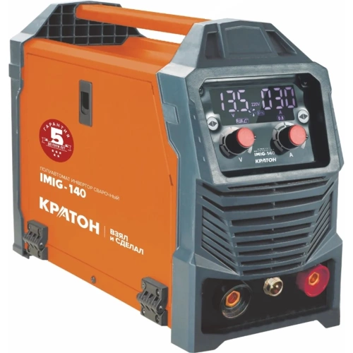 Полуавтомат инвертор сварочный КРАТОН IMIG-140 3 04 02 035 Полуавтомат инвертор сварочный КРАТОН IMIG-140 3 04 02 035