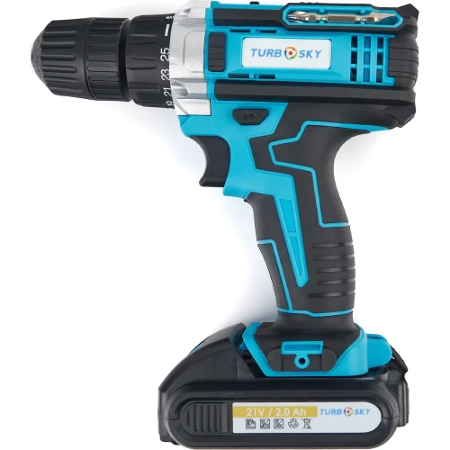 Аккумуляторная дрель-шуруповерт Turbosky ДА-21/2.0 2 АКБ 453 фото 10 Аккумуляторная дрель-шуруповерт Turbosky ДА-21/2.0 2 АКБ 453 фото 10
