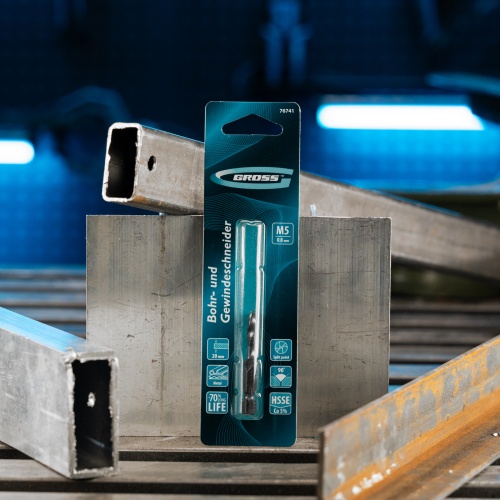 Сверло-метчик М5 х 0,8 мм, Co5%// Gross фото 7