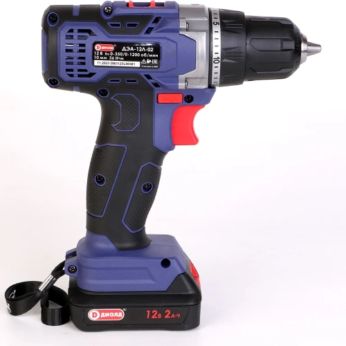 Дрель-шуруповерт ДИОЛД ДЭА-12 Л-02 10022160 фото 9