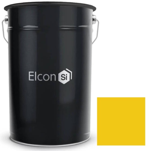 Эмаль термостойкая Elcon Max Therm 700 градусов золото 25 кг