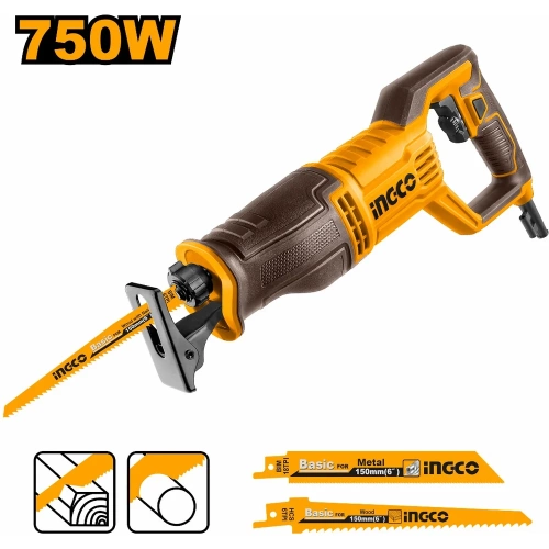Пила сабельная INGCO 750 Вт RS7508 фото 3 Пила сабельная INGCO 750 Вт RS7508 фото 3