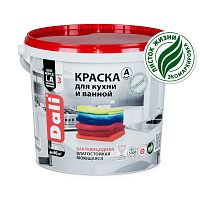 DALI краска латексная для кухни и ванной база А 5 л 1 влагостойкая биотзащитная 15708