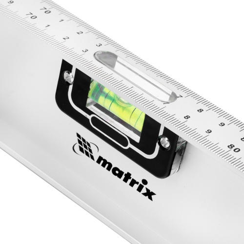 Уровень алюминиевый "Рельс", 1500 мм, 3 глазка (1 поворотный) Matrix фото 7