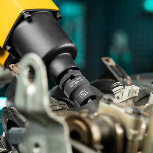 Головка ударная шестигранная, 15 мм, 1/2, CrMo Stels фото 8