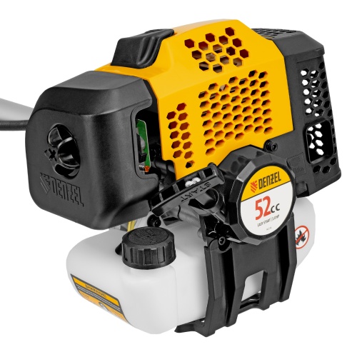 Триммер бензиновый DGT 520, 52 см3, 3 л. с, неразъемная штанга, состоит из 2 частей Denzel фото 9