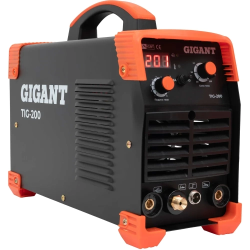 Сварочный инвертор (200 А; поджиг HF; ПВ 60%) Gigant TIG-200 фото 4 Сварочный инвертор (200 А; поджиг HF; ПВ 60%) Gigant TIG-200 фото 4
