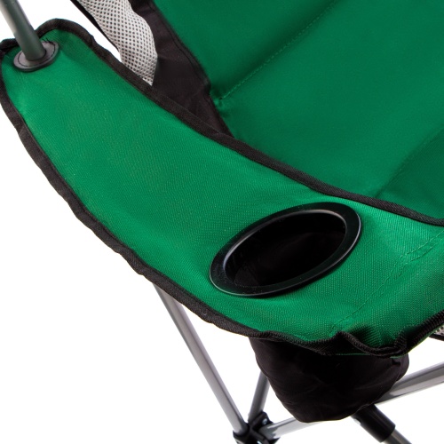 Кресло складное с подлокотниками и подстаканником, 60 х 60 х 110/92 см, Camping Palisad фото 7