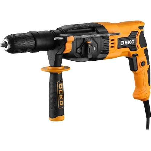 Сетевой перфоратор DEKO DKH850W кейс, набор из 5 буров, SDS+, дополнительный патрон 063-4255 фото 5 Сетевой перфоратор DEKO DKH850W кейс, набор из 5 буров, SDS+, дополнительный патрон 063-4255 фото 5