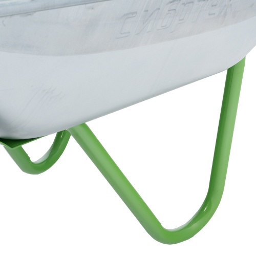 Тачка садовая, 2-х колесная, грузоподъемность 120 кг, объем 65 л Сибртех фото 9