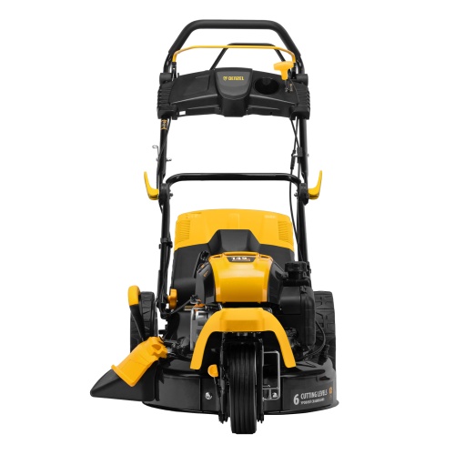 Бензиновая газонокосилка GLT-460SP-T, Trike 149 см3, 46 см, привод, панель, 60л Denzel фото 5