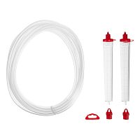 Гидроуровень,удлиненная колба, рельефная градуировка, 7м Matrix