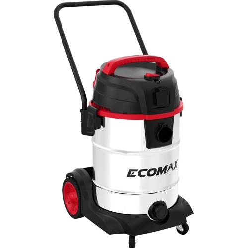 Пылесос из нержавеющей стали 38Л ECOMAX EM19502E-10B фото 6