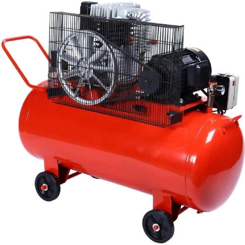 Компрессор поршневой с ременным приводом GTE одноступенчатый 380В, ресив. 200л, 500л/мин. MR200A500A фото 3