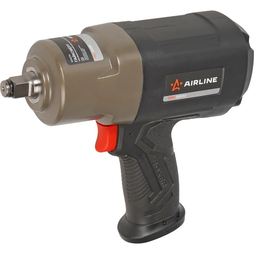 Гайковерт пневматический ударный композитный Airline 1/2"DR 1890Нм PRO ATAZ114 фото 4
