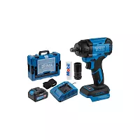 Аккумуляторный ударный гайковерт BULL SC 1804 Xcase XLTpro БЕСЩЕТ., 18 В, 400 Н*м, 1/2, 1x4 А*ч, з/у 4 А 1329884