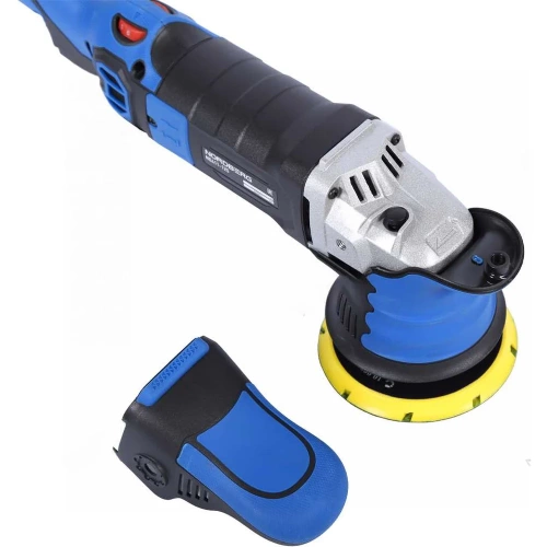 Полировальная машинка орбитальная NORDBERG диск 125 мм, 2000-4800 об/мин, ход эксц. 15 мм NE411-125 фото 8