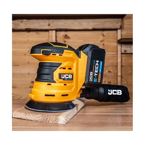 Шлифовальная машина JCB орбит. аккум (18OS-B-E) 18V, 0-10 000об/мин, диаметр диска 125 мм в к-те с зарядным у-вом (-18VFC-E)2.4A и батареей аккум.(-20LI-E)2.0AH JCB-18OS-2XB-E(57232) фото 9 Шлифовальная машина JCB орбит. аккум (18OS-B-E) 18V, 0-10 000об/мин, диаметр диска 125 мм в к-те с зарядным у-вом (-18VFC-E)2.4A и батареей аккум.(-20LI-E)2.0AH JCB-18OS-2XB-E(57232) фото 9