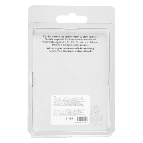 Бита торсионная PZ2 x 50 мм, для ударных шуруповертов, 10 шт. Gross фото 5