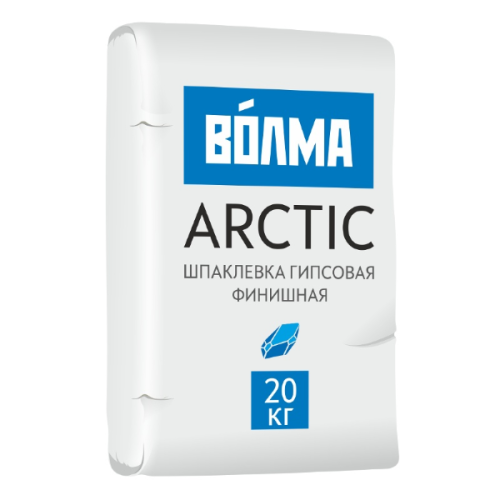 Шпатлевка гипсовая финишная Волма Arctic 20 кг