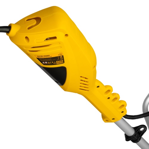 Триммер электрический TE-1400, 1400 Вт, 420 мм, катушка + диск, разборная штанга Denzel фото 5