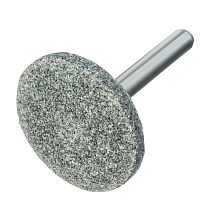 Шарошка абразивная, диск, 32 x 12 мм, для дрели,  хвостовик d6 мм, 63С Denzel