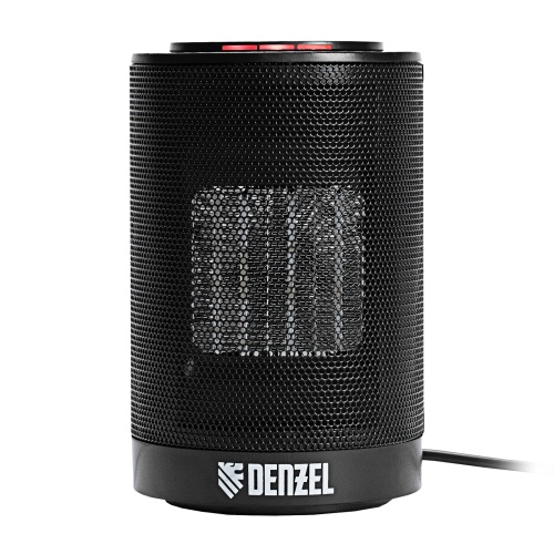 Тепловентилятор электрический керамический DTFC-1200, 3 режима, вентилятор, нагрев 600/1200 Вт Denzel фото 3