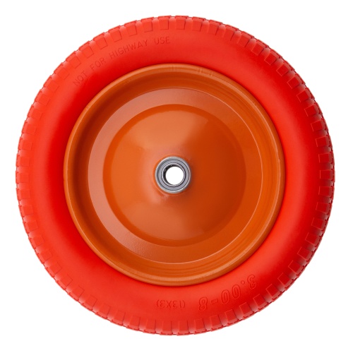 Колесо полиуретановое 3.00-8, длина оси 90 мм, подшипник 20 мм Palisad фото 2 Колесо полиуретановое 3.00-8, длина оси 90 мм, подшипник 20 мм Palisad фото 2