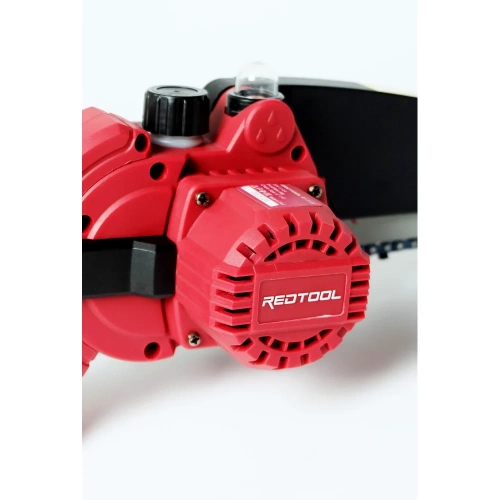 Аккумуляторная цепная пила REDTOOL BS-2125 20В, шина 6", максимальная режущая способность 150 мм RT 2125 фото 7