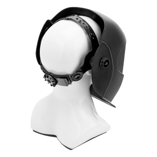 Маска сварщика ЕВРО, пластик, стекло 110 х 90 мм, ГОСТ Р 12.4.238-2007 Сибртех фото 3