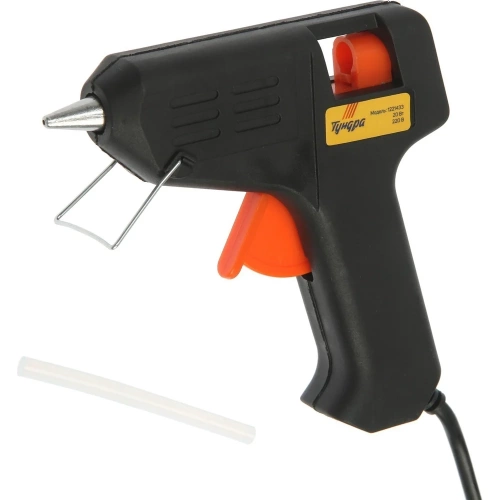 ТУНДРА Клеевой пистолет , 20 Вт, 220 В, 7 мм ТУНДРА (5786) 1221433 ТУНДРА Клеевой пистолет , 20 Вт, 220 В, 7 мм ТУНДРА (5786) 1221433