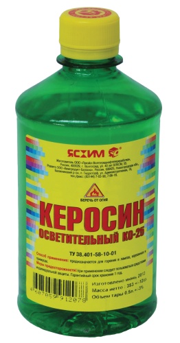 Керосин Ясхим КО-25 Осветительный ПЭТ 0.5 л