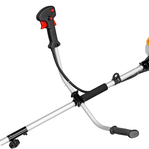 Триммер бензиновый DTL-52S, 52 см3, разъемная штанга, состоит из 2 частей Denzel фото 9