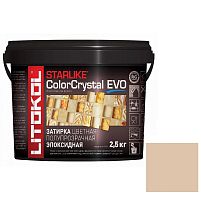 Затирка эпоксидная для швов Litokol ColorCrystal Evo S.825 Beige Havana 2,5 кг