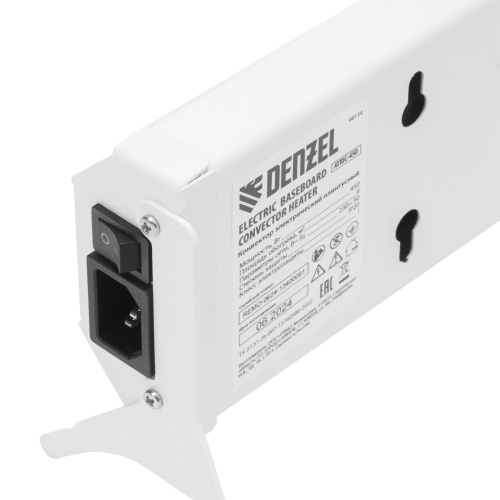 Конвектор электрический плинтусный ATRIC-450, 230 В, 450 Вт, ТЭН Denzel фото 9