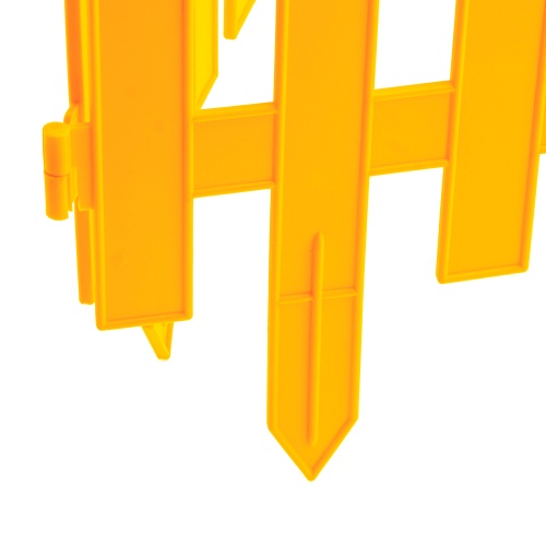 Забор декоративный "Винтаж", 28 х 300 см, желтый, Palisad фото 4