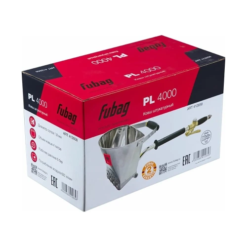 Штукатурный ковш FUBAG Hopper PL4000 412658 фото 5