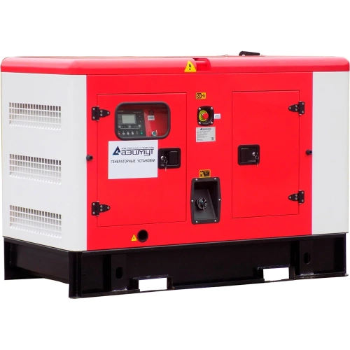 Дизельный генератор ООО "ПК "АЗИМУТ" RICARDO 30 кВт, 400В, в кожухе, АВР, СЗУ АД-30С-Т400-2РКМ19 Дизельный генератор ООО "ПК "АЗИМУТ" RICARDO 30 кВт, 400В, в кожухе, АВР, СЗУ АД-30С-Т400-2РКМ19