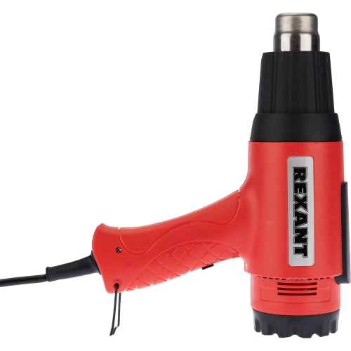 Строительный фен REXANT 230 В/1800 Вт, MASTER, с терморегулятором 12-0056 фото 9 Строительный фен REXANT 230 В/1800 Вт, MASTER, с терморегулятором 12-0056 фото 9