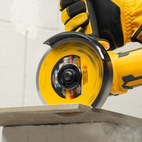 Диск алмазный, отрезной сплошной, 125 х 22.2 мм, мокрая резка Denzel фото 7