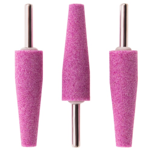 Шарошка абразивная, конус удлиненный, 19 x 60 x 6 мм, F46, 3 шт Matrix фото 5