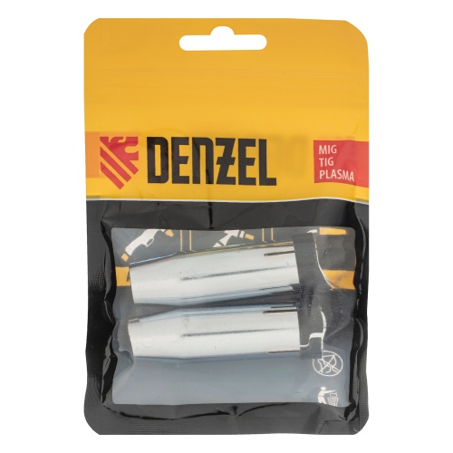 Сопло газовое 16, длина 57мм, 2 шт для MIG горелки тип 24 Denzel фото 5