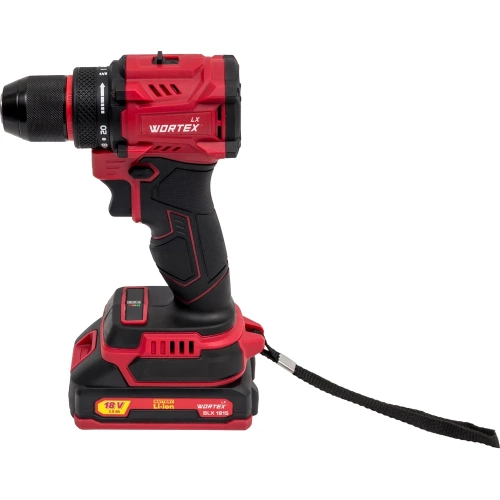 Аккумуляторная бесщеточная дрель-шуруповерт WORTEX LX BD 1815-1 Li 18В, 45 Нм, 2*1.5 Ач, патрон 10 мм, 1333697 фото 4 Аккумуляторная бесщеточная дрель-шуруповерт WORTEX LX BD 1815-1 Li 18В, 45 Нм, 2*1.5 Ач, патрон 10 мм, 1333697 фото 4