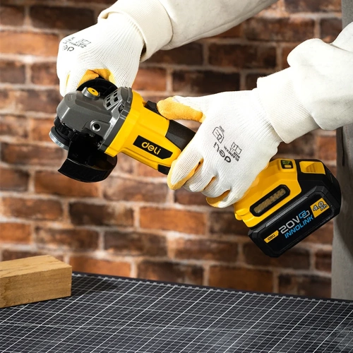 Бесщеточная угловая шлифмашина DELI аккумуляторная DC602Z (Без АКБ и ЗУ, диск 125мм, 3 скорости, картон) 162785 фото 4