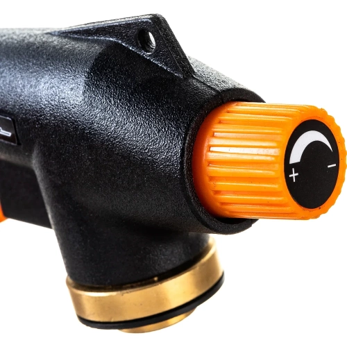 Газовая горелка Airline на резьбовой баллон, пьезоподжиг, анти-вспышка, 16х5,5х3 см AGT-S-03 фото 6